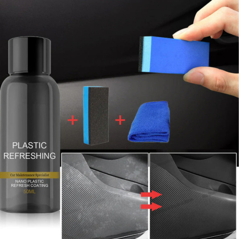 Restaurator-Gel für Auto-Kunststoffe – Wie neu