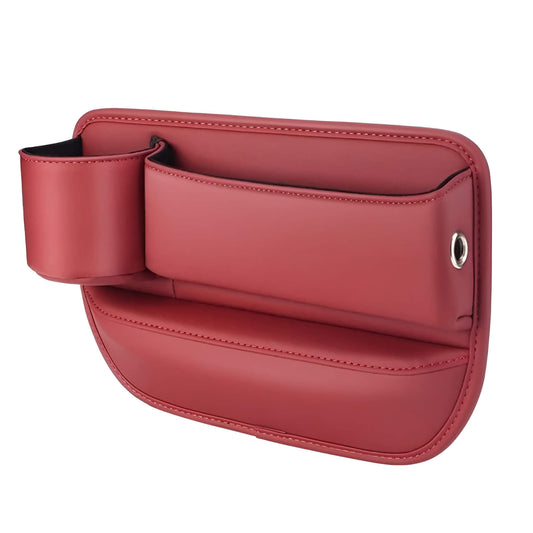 Organisatör för bilstolsutrymme med mugghållare — Optimal förvaring och enkel åtkomst