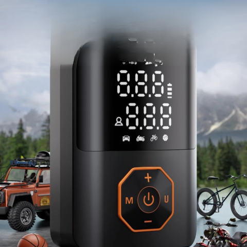 Rechargeable Mini Car Compressor – Power 18000mAh