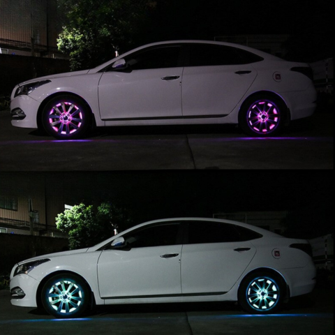 Iluminación Solar Para Neumáticos – Estilo y Visibilidad en Movimiento