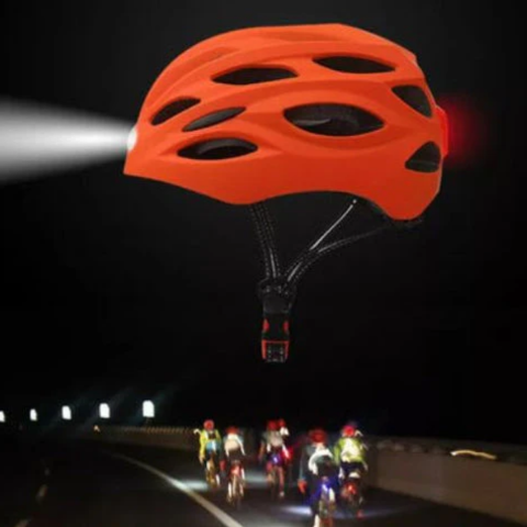 Casque De Vélo Avec Lumière Intégrée – Sécurité Et Visibilité Accrues