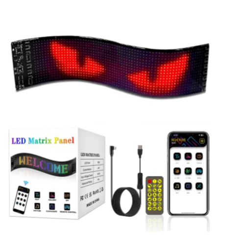 Bande LED Flexible Programmable – Messages Lumineux Personnalisés