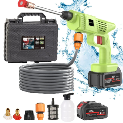 Pistolet De Nettoyage Sans Fil Pour Voiture – Jet Haute Pression