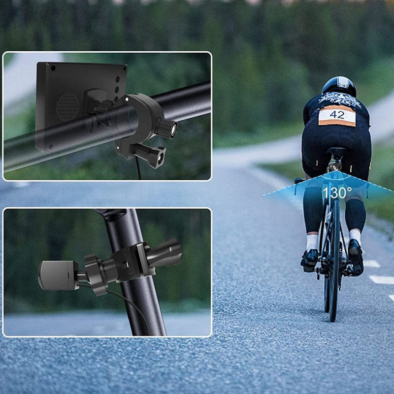 自転車用デジタルミラー — 交通安全の強化