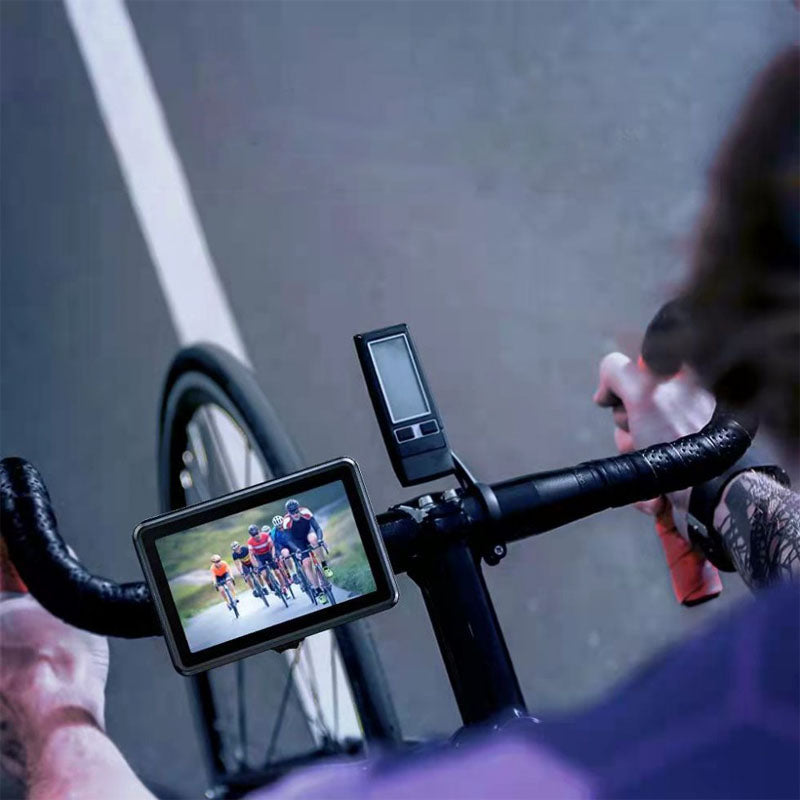 自転車用デジタルミラー — 交通安全の強化