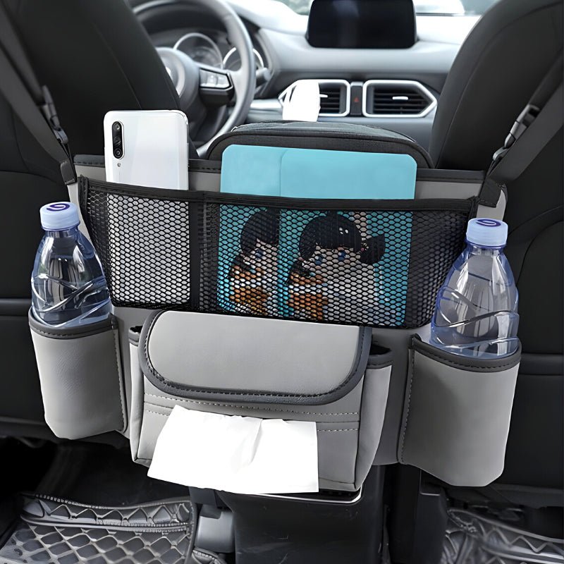 車内で手の届くところにある自動車用シートアクセサリー