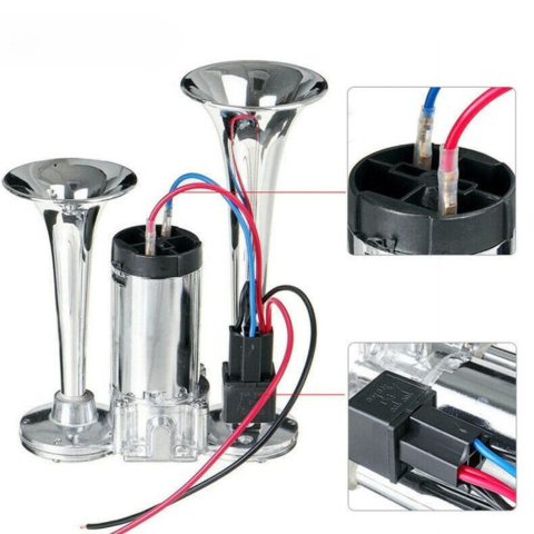 Super Powerful Horn for Vehicles — Ultra Loud Warning Signal