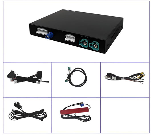 Multimedia bilsystem – Trådlös anslutning och röststyrning