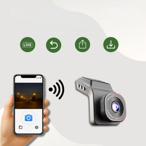 Dashcam Auto — Visione Notturna e Sicurezza Ottimale