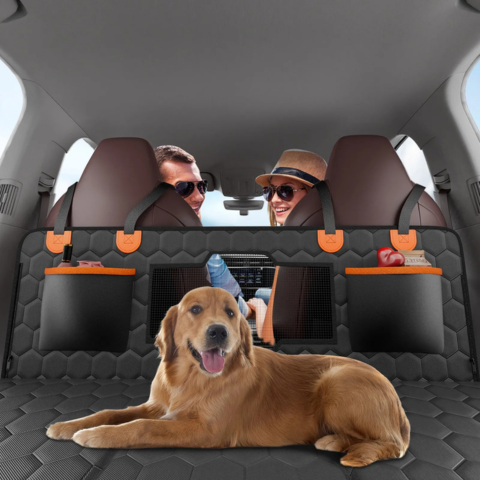 Funda de Asiento Trasero para Perro — Confort y Protección Máxima