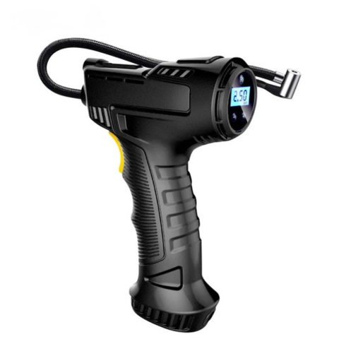 Hordozható légkompresszor — Intelligens pumpa LCD kijelzővel