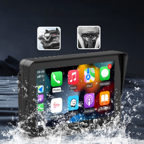 Soporte Multimedia Moto — Navegación y Música Inalámbrica