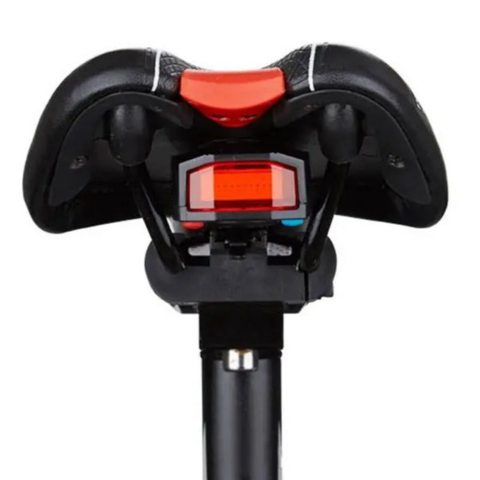 Feu Arrière Sans Fil Pour Vélo – Alarme Intégrée Et Télécommande