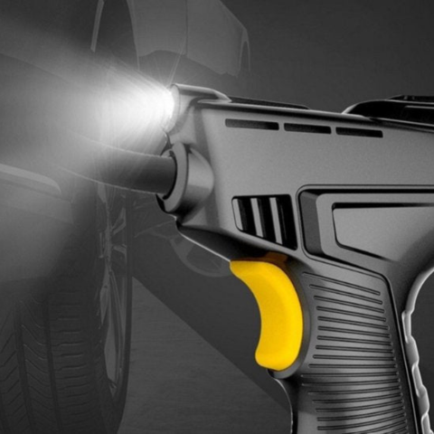 Compresseur D’air Portable — Gonfleur Intelligent Avec Écran LCD