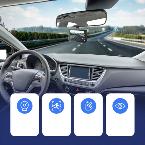 Dashcam Delantera Y Trasera – Vigilancia Continua De Su Vehículo