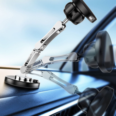 Stöd för telefon i bilen – Kraftig och justerbar montering