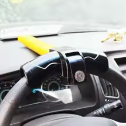 Antirrobo de volante para coche — Seguridad reforzada y universal