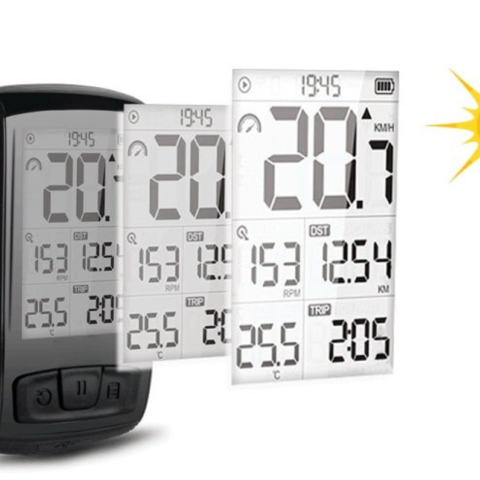 Monitoiminen pyöräilijä- ja matkamittari – Helppo asennus