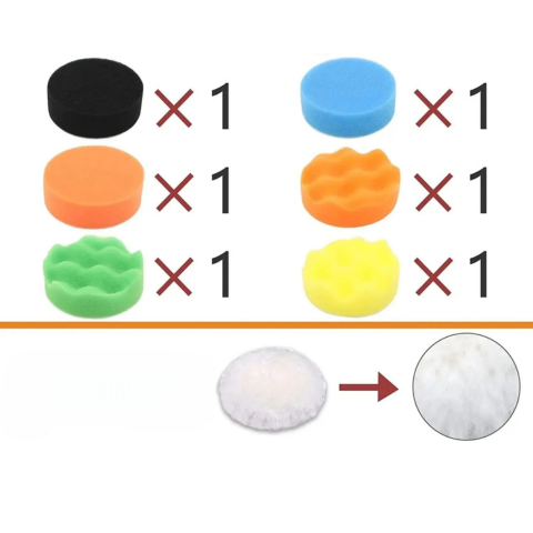 Kit di Ripristino Fari — 41 Pezzi per una Chiarezza Come Nuova