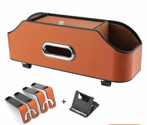 Organizer Support Car – With Integrated Tissue Dispenser