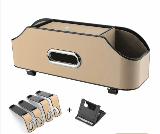 Organizer Support Car – With Integrated Tissue Dispenser