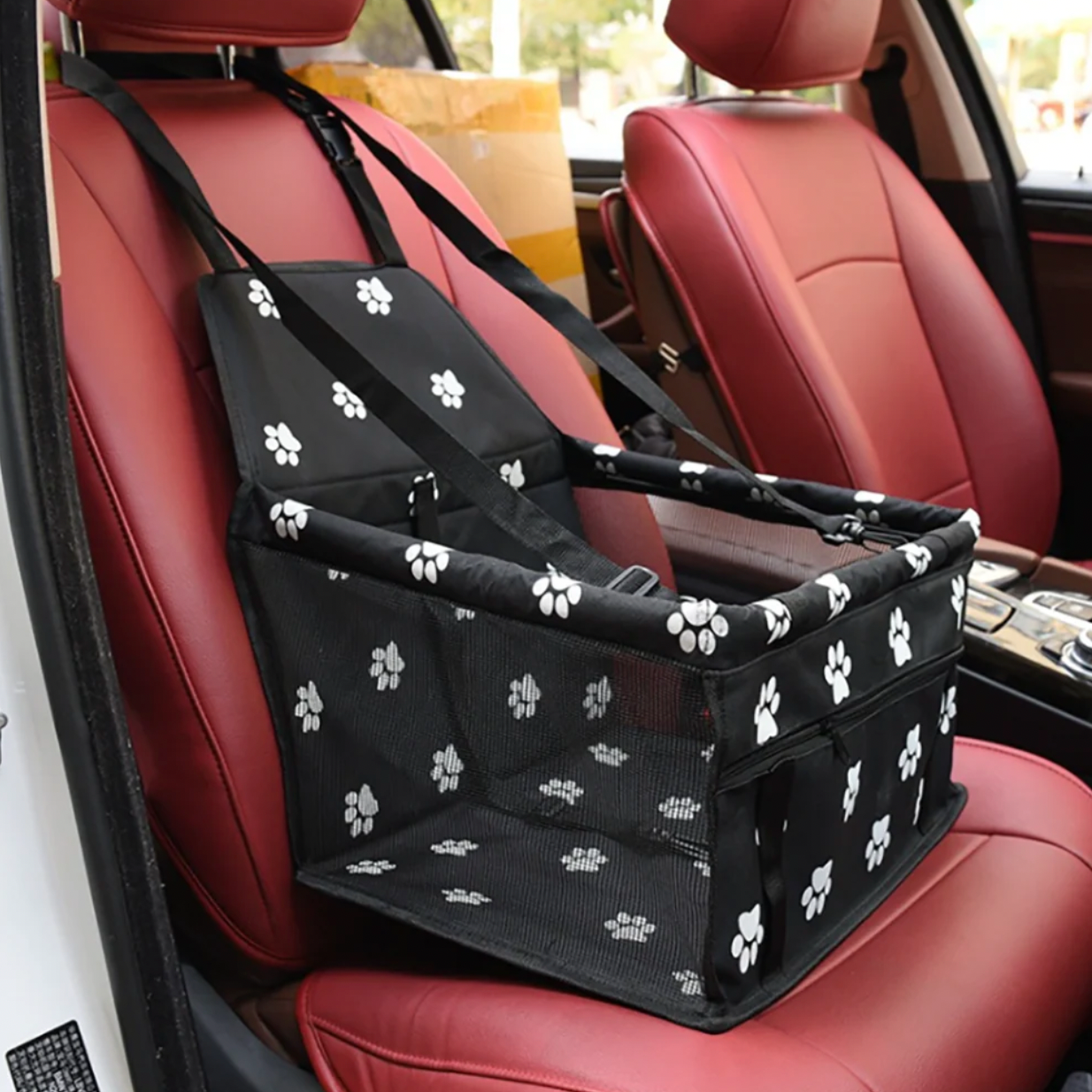犬用自動車用バスケット – 安全と快適