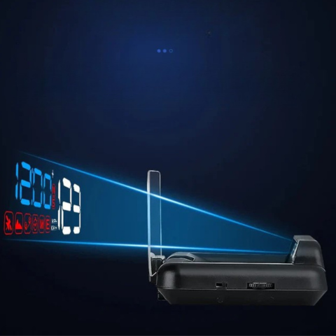 C500 OBD2 Head-Up Display - Tiszta képernyő és egyszerű telepítés