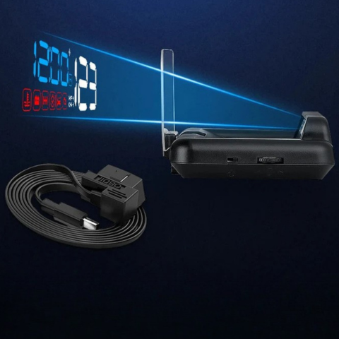 C500 OBD2 Head-Up Display - Tiszta képernyő és egyszerű telepítés
