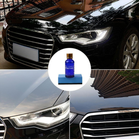 Auto Ceramic Coating Kit — Long-Lasting Shine & Hydrophobic Surface