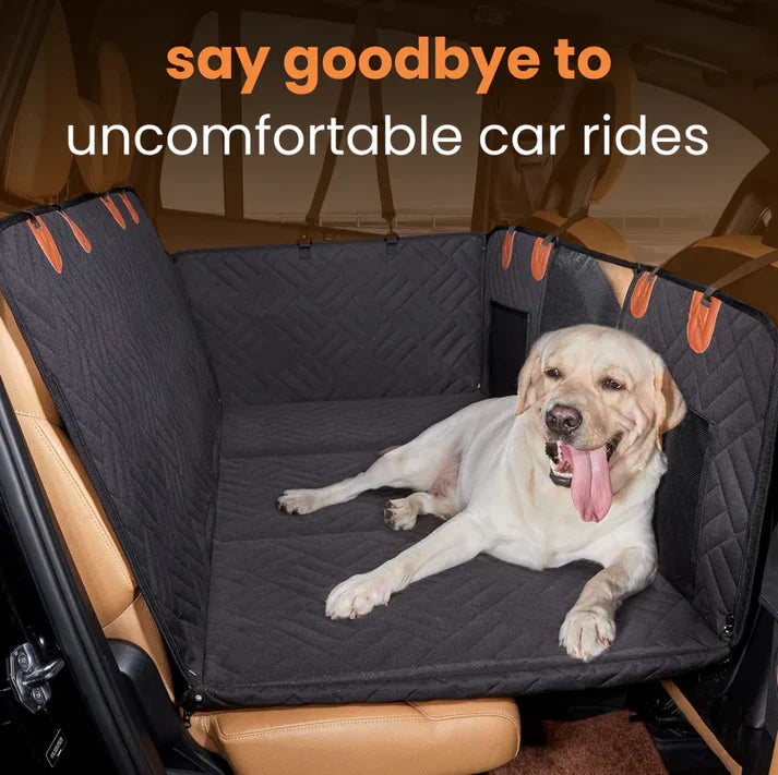 Fodera per Sedile Auto per Cani – Impermeabile e Antiscivolo con Cintura di Sicurezza
