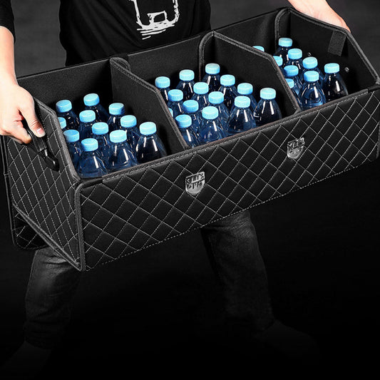 Organisator för bilens bagageutrymme - snygg förvaring och stor kapacitet