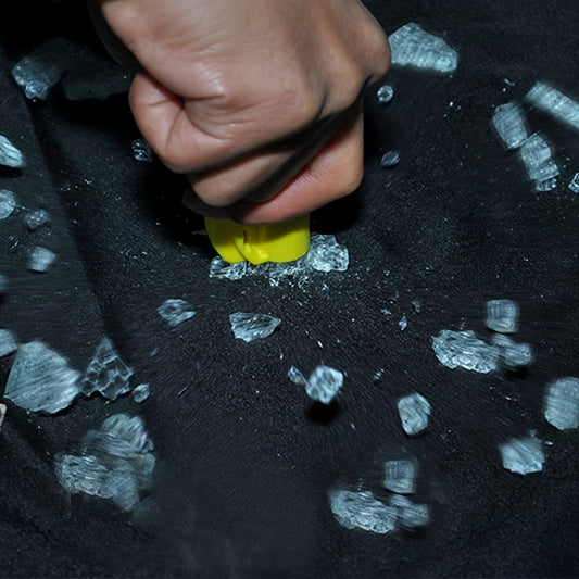 Kompakt Säkerhetsverktyg — Fönsterkross & Bälteskärare