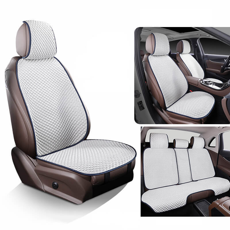 Zitplaatshoes Auto – Ademend Stof en Zomercomfort 