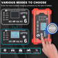 Încărcător de baterie auto inteligent 12V/24V - Afișaj LCD & Protecție Automată 