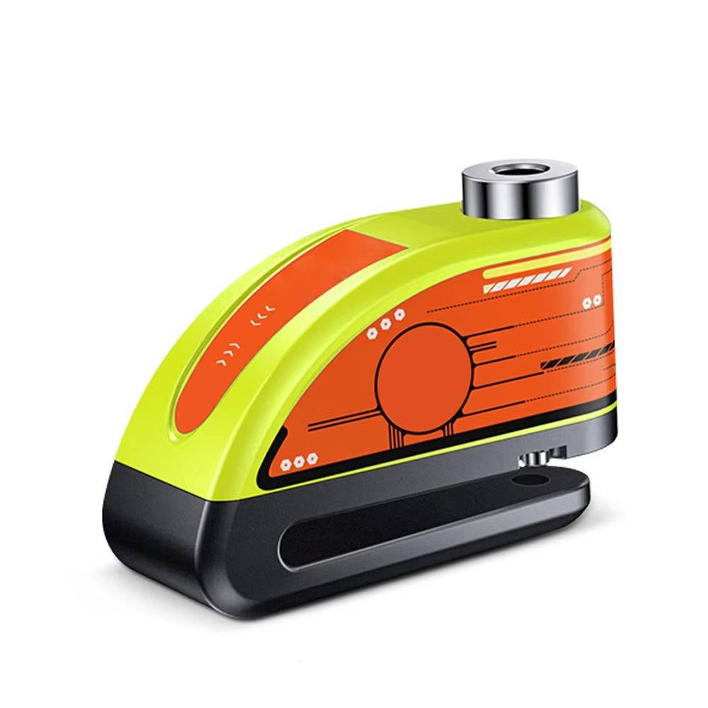 قرص مضاد للسرقة على الدراجة النارية مزود بجهاز إنذار - أمان محسّن وإشارة مسموعة قوية