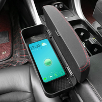 Apoyabrazos de consola central para coche - Confort y almacenamiento práctico 