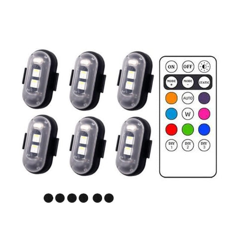 LED Lys Anti-Kollisjon – Sykling Og Motorsykkel 
