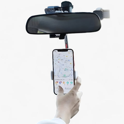 Support Téléphone Voiture – Rotation Et Ajustement Facile