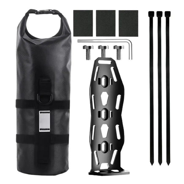 Wodoodporne przednie sakwy rowerowe - kompaktowe i o dużej pojemności