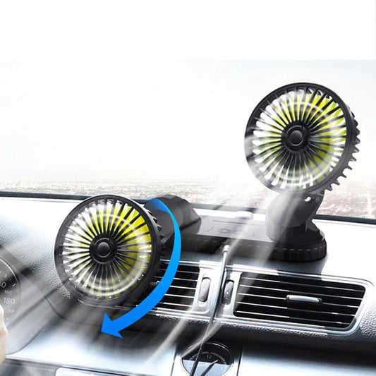 Ventilator de mașină USB portabil — prospețime imediată și practică 
