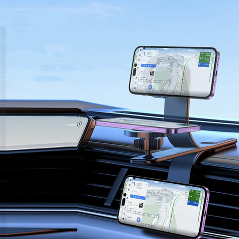 Magnetická podpora pro auto – bezpečné uchycení s nastavitelnou paží 