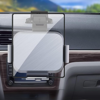 תמיכה טלפונית לרכב – התקנה וטעינה אלחוטית משולבת 