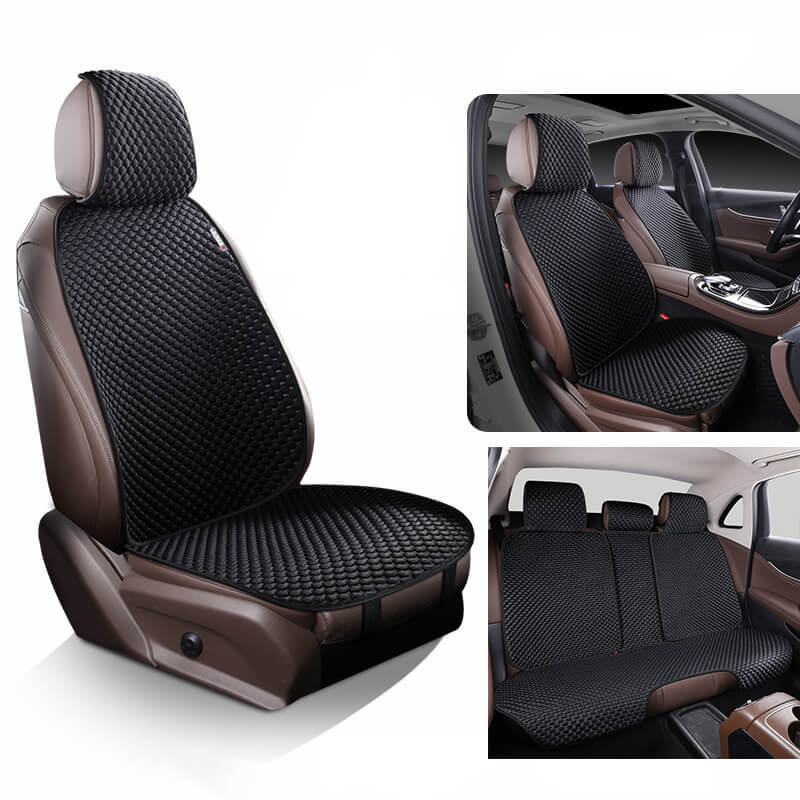 Zitplaatshoes Auto – Ademend Stof en Zomercomfort 