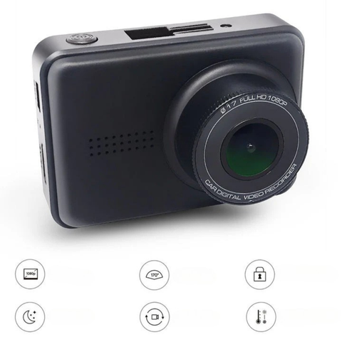 Cameră încorporată 1080p – Unghi larg de 165° și viziune clară 