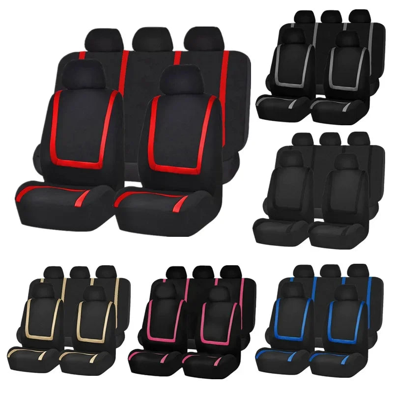 Fundas de Asiento de Coche Universales — Protección y Confort Diario 