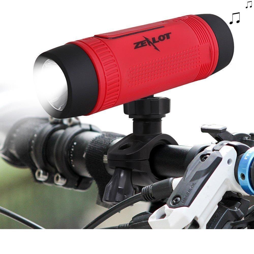 Fietslicht Met Bluetooth-Luidspreker — Verlichting En Muziek In Één Apparaat 