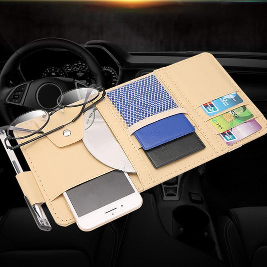 Organizator Auto Pentru Parasolar — Păstrați-Vă Accesoriile La Îndemână 