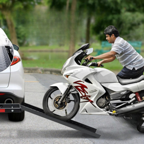 Motorcykelhållare för dragkrok — Säker och pålitlig transport 