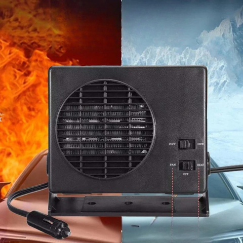 Portable Car Heater 12V 150W/300W - Quick Heat And Comfort In Winter