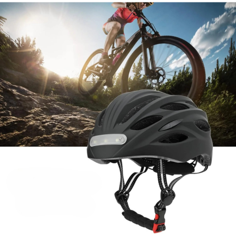 Casco de bicicleta LED Seguridad — Visibilidad y Protección Máximas 